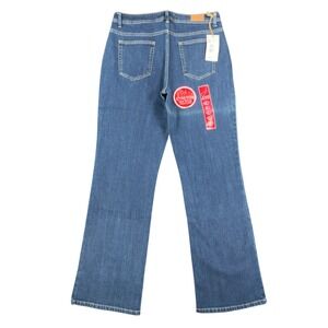 J Jeans Stretch Bootcut Jeans Womens 12 Indigo Blue Cotton Blend NWT